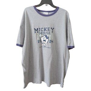 Walt Disney World (Embroidered) 1928 Mickey Mouse T-shirt, Adult 3XL - VGC